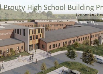 School building committee talks sign, stormwater improvements